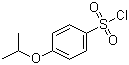 4-异丙氧基苯磺酰氯分子结构 (CAS 98995-40-5)