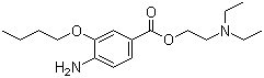 丁氧卡因分子结构 (CAS 99-43-4)