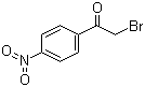 结构式 CAS# 99-81-0, 2-溴-4'-硝基苯乙酮; 2-溴代对硝基苯乙酮
