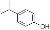 结构式 CAS# 99-89-8, 4-异丙基苯酚; 对异丙基苯酚
