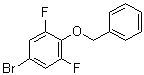 4-苄氧基-3,5-二氟溴苯分子结构 (CAS 99045-18-8)