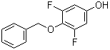 结构式 CAS# 99045-19-9, 4-苄氧基-3,5-二氟苯酚