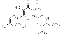 Kushenol C molecular structure (CAS 99119-73-0)