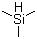 structure of CAS# 993-07-7, Trimethylsilane;Silicon trimethyl