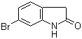 6-Bromo-1,3-dihydro-2H-indol-2-one molecular structure (CAS 99365-40-9)