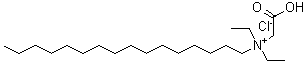 (Carboxymethyl)diethylhexadecylammonium chloride molecular structure (CAS 994-61-6)