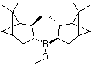 (+)-B-Methoxydiisopinocampheylborane molecular structure (CAS 99438-28-5)