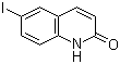 6-碘喹啉-2-酮分子结构 (CAS 99455-01-3)