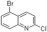 5-Bromo-2-chloroquinoline molecular structure (CAS 99455-13-7)