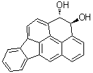 trans-1,2-Dihydroindeno[1,2,3-cd]pyrene-1,2-diol molecular structure (CAS 99520-57-7)