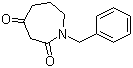 1-Benzyl-2,4-dioxohexahydroazepine molecular structure (CAS 99539-59-0)