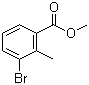 结构式 CAS# 99548-54-6, 2-甲基-3-溴苯甲酸甲酯