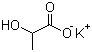 乳酸钾分子结构 (CAS 996-31-6)