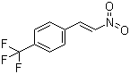 结构式 CAS# 99696-01-2, 1-(4-三氟甲基苯基)-2-硝基乙烯; 4-三氟甲基-beta-硝基苯乙烯