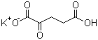 Potassium hydrogen 2-oxoglutarate molecular structure (CAS 997-43-3)