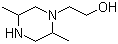 2,5-Dimethyl-1-piperazineethanol molecular structure (CAS 99769-12-7)