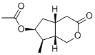 Isoboonein acetate molecular structure (CAS 99891-77-7)
