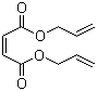 马来酸二烯丙酯分子结构 (CAS 999-21-3)