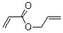 结构式 CAS# 999-55-3, 丙烯酸烯丙酯