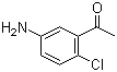 2'-Chloro-5'-aminoacetophenone molecular structure (CAS 99914-14-4)